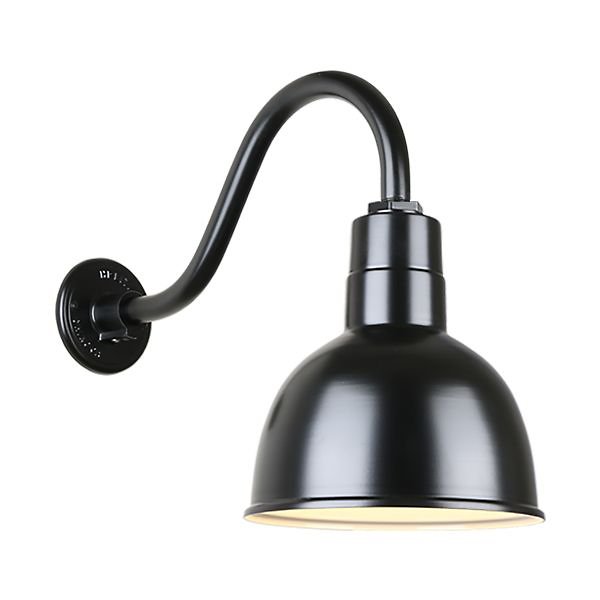 Deep Bowl 42 Arm Oudoor Wall Sconce