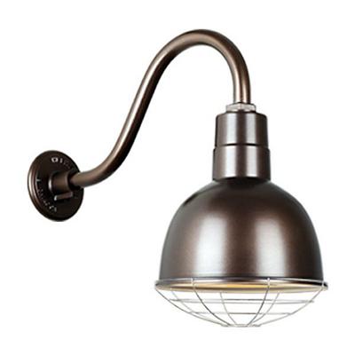 Deep Bowl 42 Arm Oudoor Wall Sconce