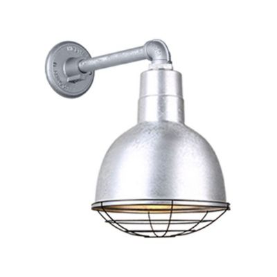 Deep Bowl 44 Arm Oudoor Wall Sconce