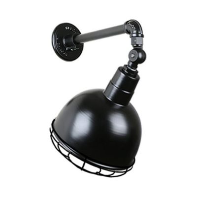 Deep Bowl 44 Swivel Arm Outdoor Wall Sconce