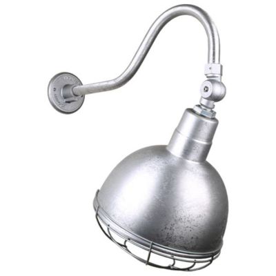 Deep Bowl A Swivel Arm Outdoor Wall Sconce