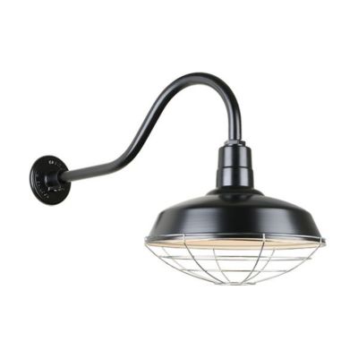 Warehouse A Arm Outdoor Wall Sconce