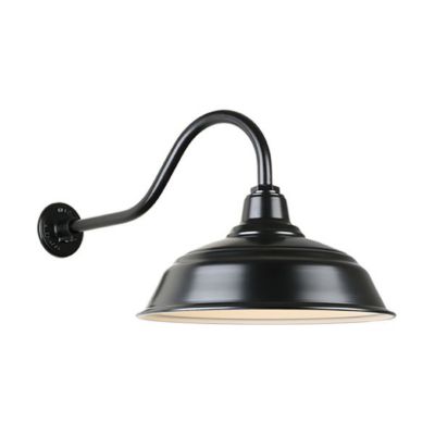 Warehouse A Arm Outdoor Wall Sconce