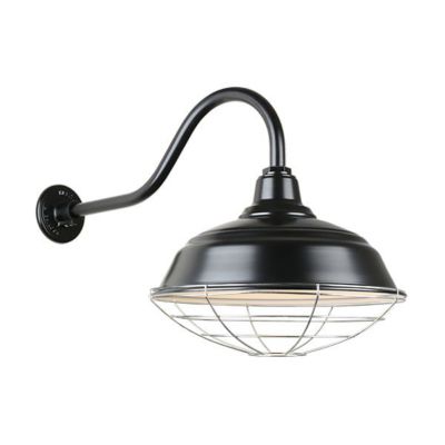 Warehouse A Arm Outdoor Wall Sconce