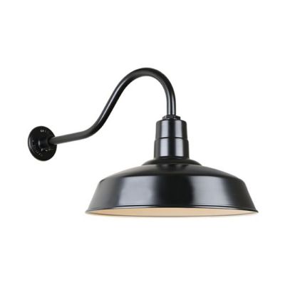 Warehouse A Arm Outdoor Wall Sconce