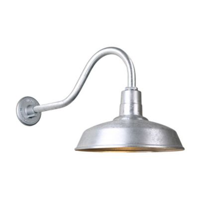 Warehouse A Arm Outdoor Wall Sconce