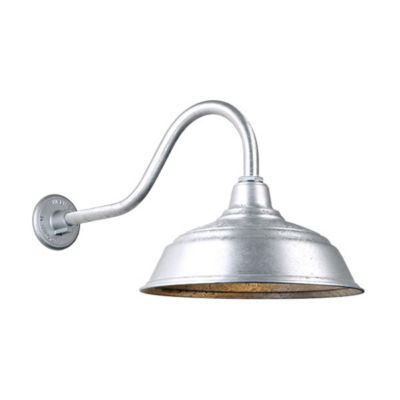 Warehouse A Arm Outdoor Wall Sconce