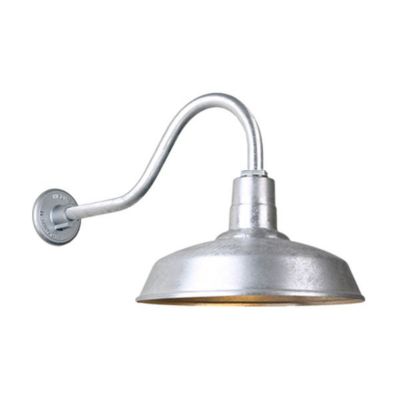 Warehouse A Arm Outdoor Wall Sconce