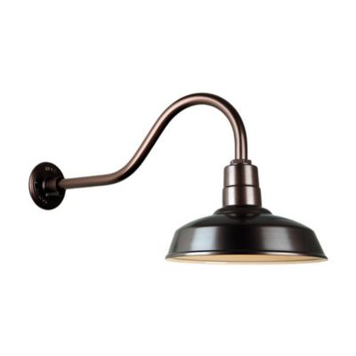 Warehouse A Arm Outdoor Wall Sconce