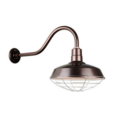 Warehouse A Arm Outdoor Wall Sconce