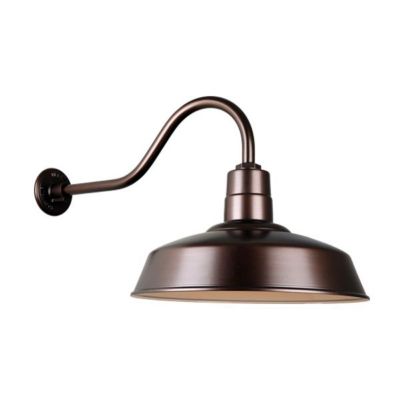 Warehouse A Arm Outdoor Wall Sconce