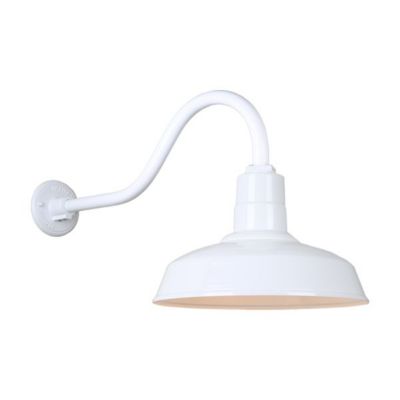Warehouse A Arm Outdoor Wall Sconce