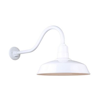 Warehouse A Arm Outdoor Wall Sconce