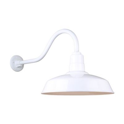 Warehouse A Arm Outdoor Wall Sconce