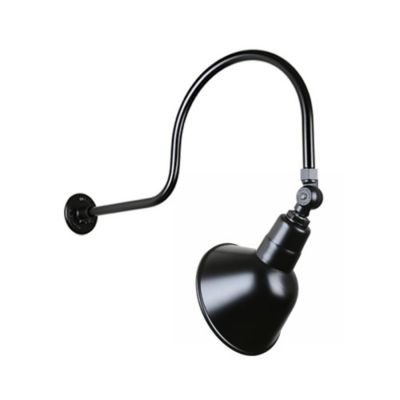 Angle C Swivel Arm Outdoor Wall Sconce