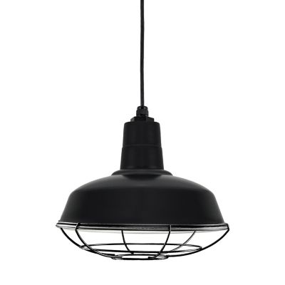 Warehouse Shade Pendant with Wire Guard