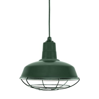 Warehouse Shade Pendant with Wire Guard