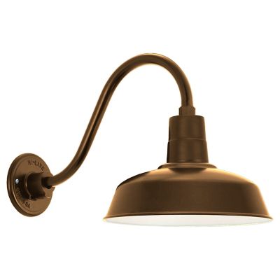 Gooseneck Barn Light Warehouse Outdoor Wall Sconce - B-1 Arm