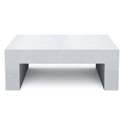 Vignelli Heller Stone Outdoor Coffee Table