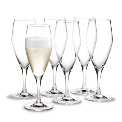 Perfection Champagne Glass, Set of 6 - OPEN BOX