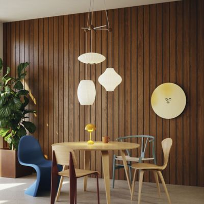 Nelson triple bubble lamp fixture discount