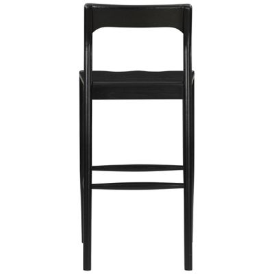Shown in Black color, Bar size, Front view