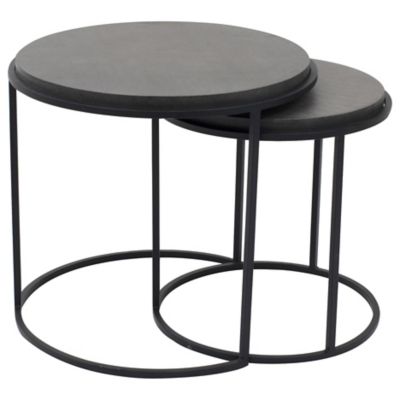 Ziven Nesting Side Table, Set of 2