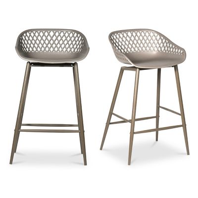 Vespera Outdoor Counter/Bar Stool, Set of 2