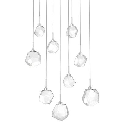 Gem Square LED Multi-Light Pendant