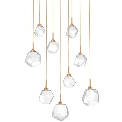 Gem Square LED Multi-Light Pendant