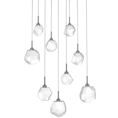 Gem Square LED Multi-Light Pendant