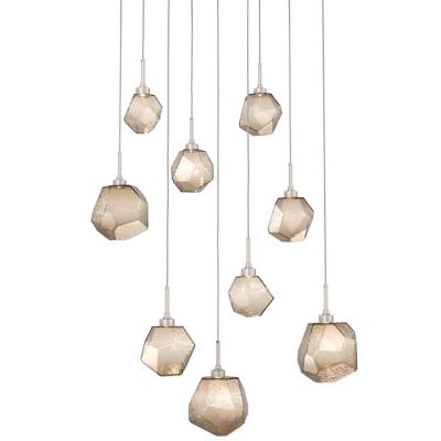 Gem Square LED Multi-Light Pendant