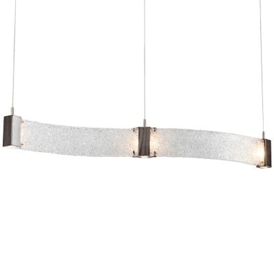 Parallel Curved LED Linear Suspension