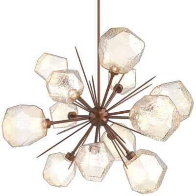 Gem Starburst LED Chandelier