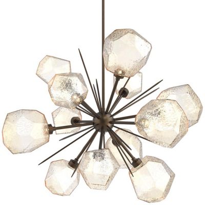 Gem Starburst LED Chandelier