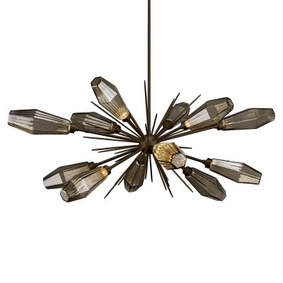 Aalto Oval Starburst Chandelier