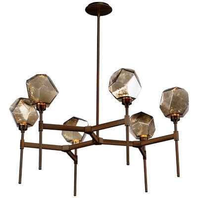 Gem Round LED Belvedere Chandelier