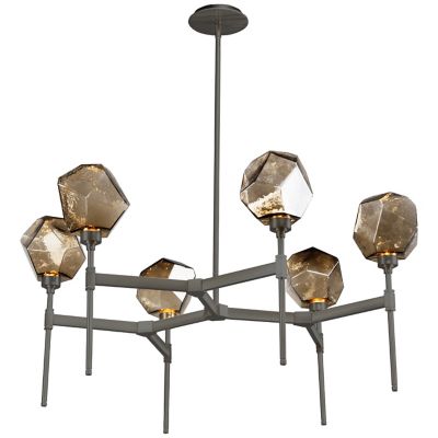 Gem Round LED Belvedere Chandelier