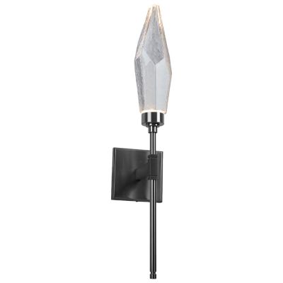 Rock Crystal Indoor Belvedere Sconce