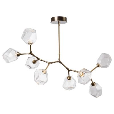 Gem Modern Branch LED Chandelier - Thumbnail 4