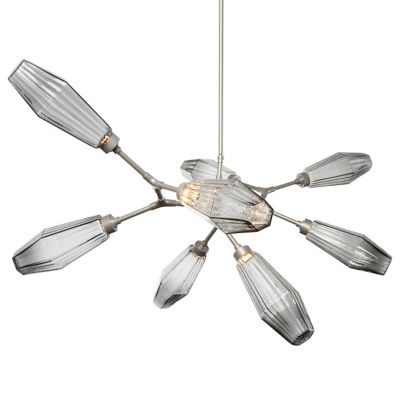 Rock Crystal Modern Branch Chandelier By Hammerton