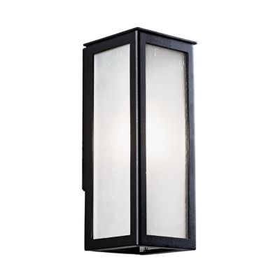 Outdoor Single Box Wall Sconce