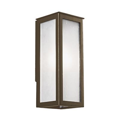 Outdoor Single Box Wall Sconce