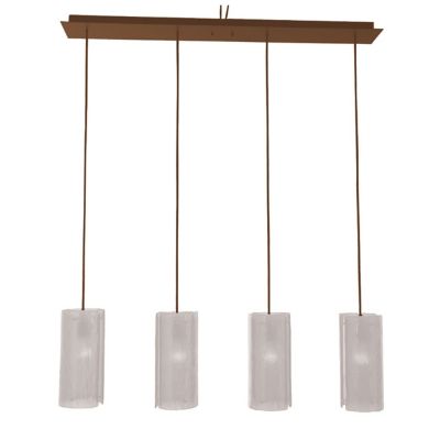 Textured Glass Multi-Port Linear Suspension