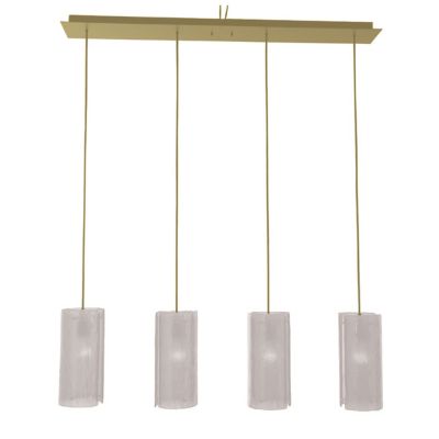 Textured Glass Multi-Port Linear Suspension