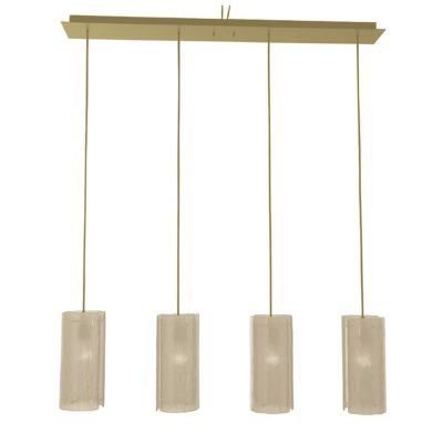 Textured Glass Multi-Port Linear Suspension
