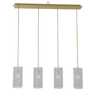 Textured Glass Multi-Port Linear Suspension