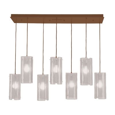 Textured Glass Multi-Port Linear Suspension