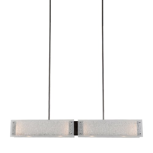 Textured Glass Linear Suspension