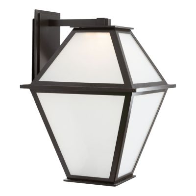 Terrace Frosted LED Outdoor Wall Sconce